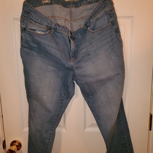 new directions Pants - New Directions Skinny Crop denim jeans size 18W